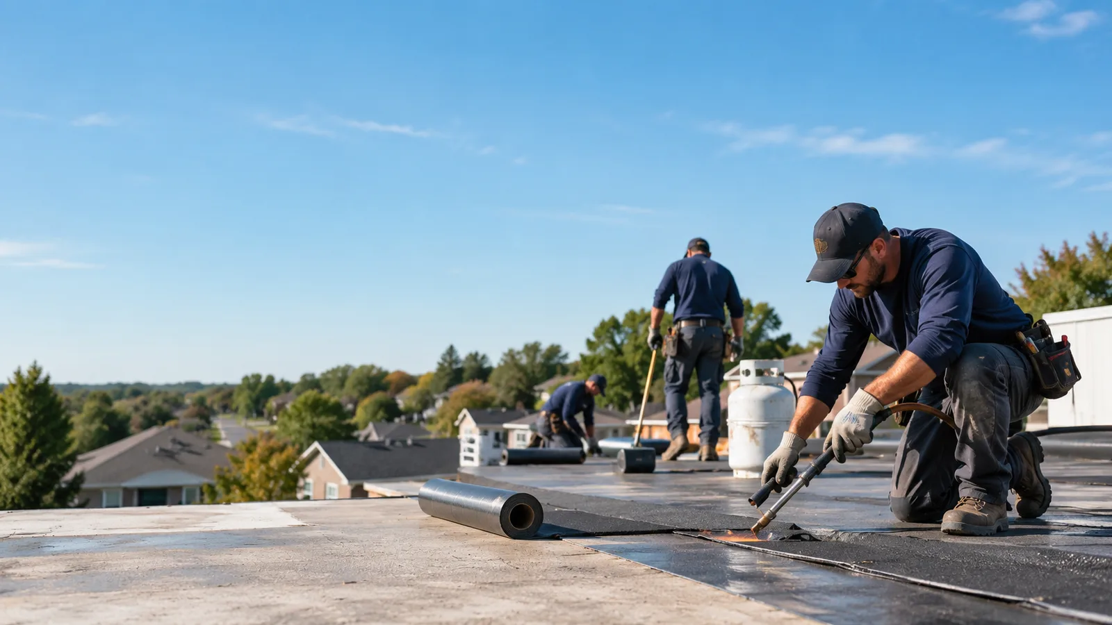 Flat Roof Leak Repair providers in Eckert, CO